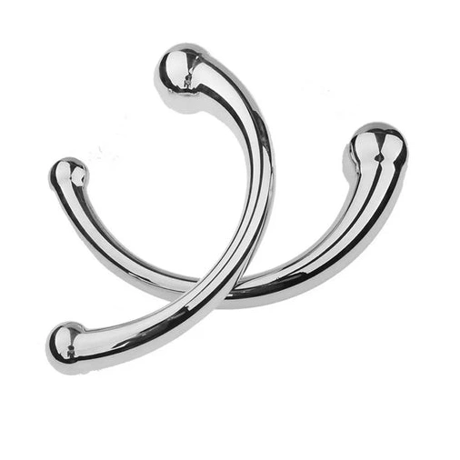 Anal Hooks Double Steel Hook Ended 5858 Elegant Anal Stainless 0201